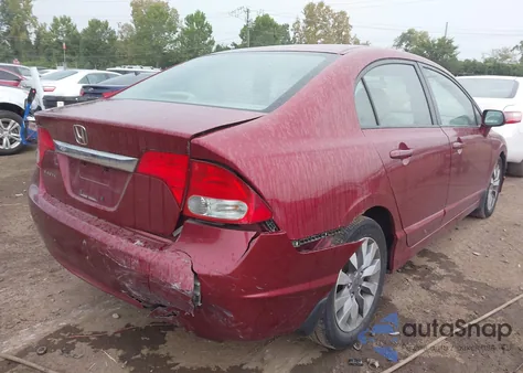 2009 Honda Civic Ex-L z USA, uszkodzony, nr VIN 2HGFA16909H343422